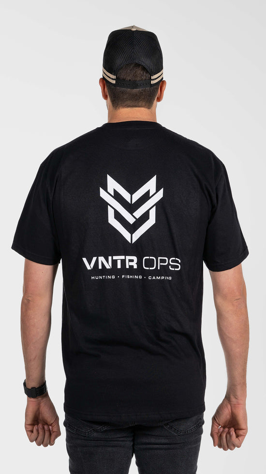 VNTR OPS Logo - T-Shirt - Black