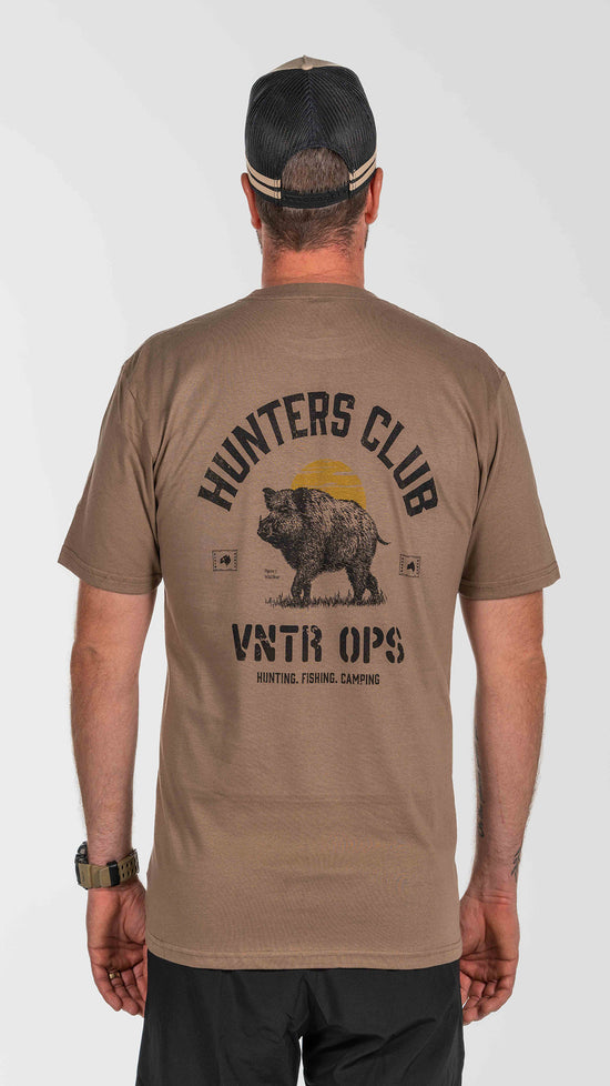 Hunters Club T-Shirt - Brown